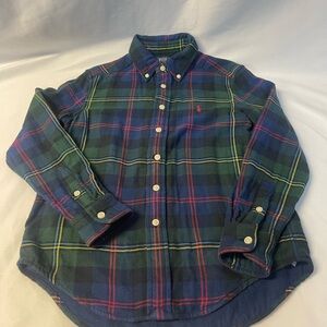 Polo Ralph Lauren Boy’s Multicolor Plaid Lined Flannel  Shirt